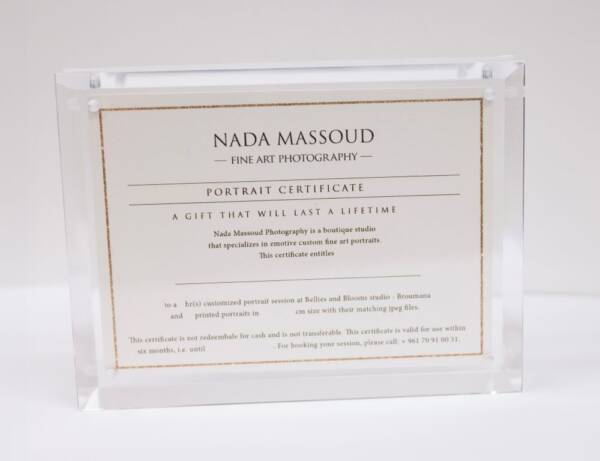 Portrait Gift Certificate